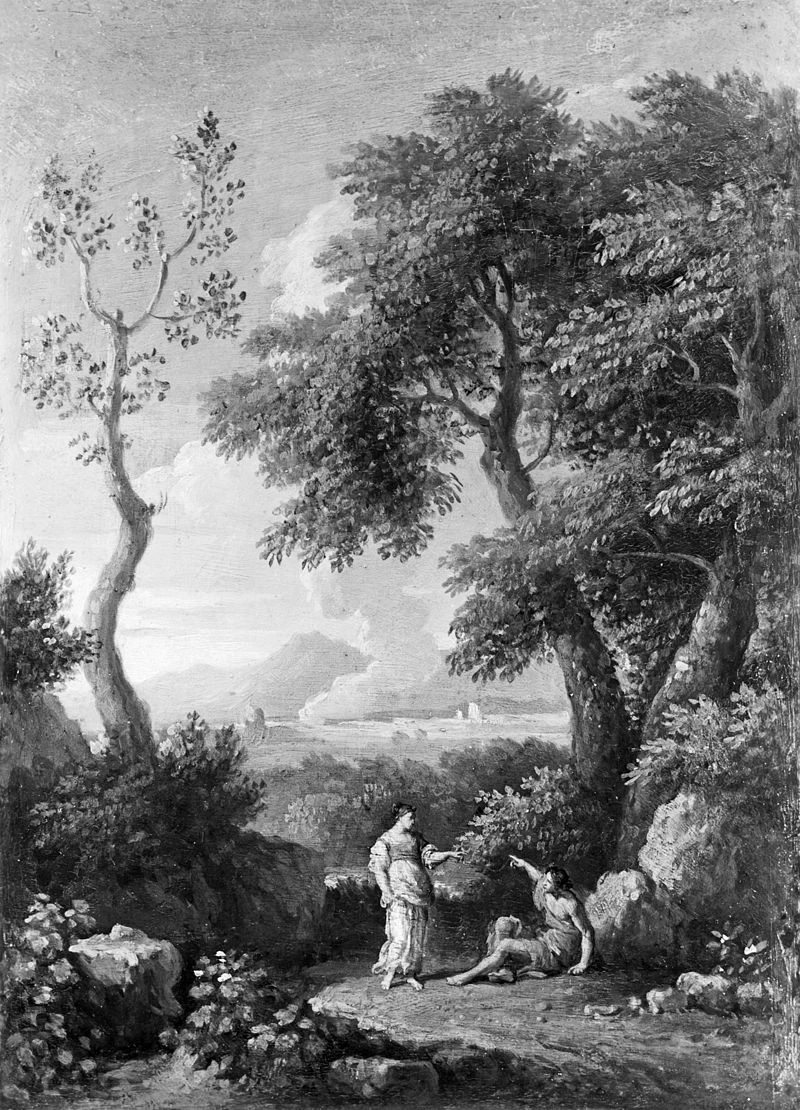 Paesaggio della campagna romana - Walters Museum